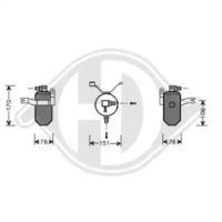 Diederichs 8401163 Осушувач кондиціонера