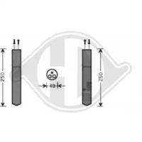 Diederichs 8424312 Осушувач кондиціонера