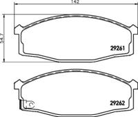 Pagid T1923 Колодки гальмівні Pagid T1923 Колодки гальмівні