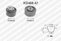 SNR KD458.47 Ремень грм комплект SNR KD458.47 Ремень грм комплект