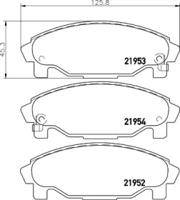 Pagid T3090 Brake pads