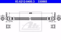 Ate 83.6212-0400.3 Шланг гальмівний Ate 83.6212-0400.3 Шланг гальмівний