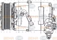 Hella 8FK 351 334-361 Компресор кондиціонера Hella 8FK 351 334-361 Компресор кондиціонера