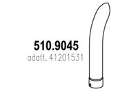 Asso 510.9045 Выпускная труба отработанных газов Asso 510.9045 Выпускная труба отработанных газов