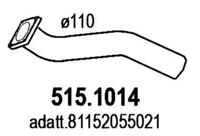 Asso 515.1014 Exhaust pipe