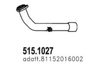 Asso 515.1027 Exhaust pipe