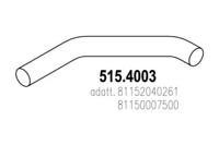 Asso 515.4003 Труба еластична вихлопної системи