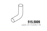 Asso 515.5009 Выпускная труба отработанных газов