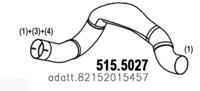 Asso 515.5027 Exhaust pipe