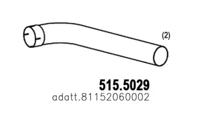 Asso 515.5029 Exhaust pipe