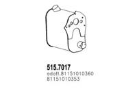 Asso 515.7017 Середній кінцевий глушник ог