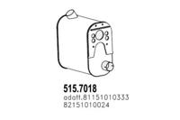 Asso 515.7018 Середній кінцевий глушник ог