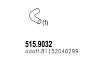 Asso 515.9032 Выпускная труба отработанных газов