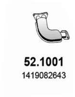 Asso 52.1001 Выпускная труба отработанных газов Asso 52.1001 Выпускная труба отработанных газов