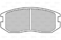 Valeo 598626 Колодки тормозные