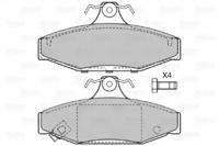 Valeo 598854 Brake pads
