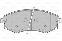 Valeo 598870 Колодки гальмівні Valeo 598870 Колодки гальмівні