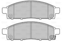 Valeo 598893 Brake pads