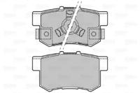 Valeo 601043 Колодки тормозные