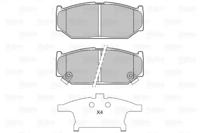 Valeo 601309 Колодки гальмівні