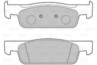 Valeo 601345 Brake pads Valeo 601345 Brake pads
