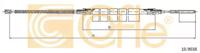 Cofle 10.9038 Brake cable
