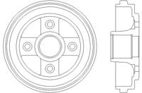 Hella 8DT 355 300-391 Bremstrommel Hella 8DT 355 300-391 Bremstrommel