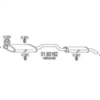 MTS 01.60182 Schalldaempfer MTS 01.60182 Schalldaempfer