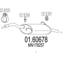 MTS 01.60678 Shock absorber assy MTS 01.60678 Shock absorber assy