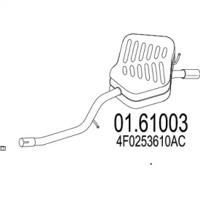 MTS 01.61003 Schalldaempfer