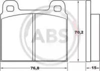 A.B.S. 36025 Колодки тормозные A.B.S. 36025 Колодки тормозные