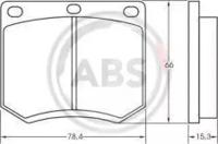 A.B.S. 36109 Колодки тормозные A.B.S. 36109 Колодки тормозные