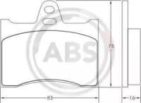 A.B.S. 36110 Колодки гальмівні A.B.S. 36110 Колодки гальмівні