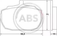 A.B.S. 36139 Brake pads