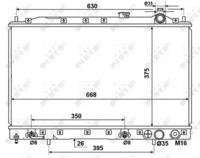 NRF 53274 Радіатор