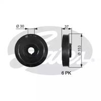 Gates TVD1006 Шків колінвала