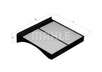 Mahle Original LA461 Фільтр салону Mahle Original LA461 Фільтр салону