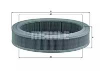Mahle Original LX202 Фільтр повітряний