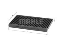 Mahle Original LAK 197 Фільтр салона Mahle Original LAK 197 Фільтр салона