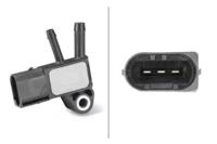 Hella 6PP 009 409-171 Sensor exhaust gas pressure Hella 6PP 009 409-171 Sensor exhaust gas pressure