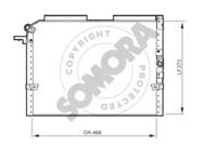 Somora 318660 Испаритель кондиционера Somora 318660 Испаритель кондиционера
