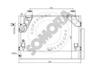 Somora 318860A Испаритель кондиционера Somora 318860A Испаритель кондиционера