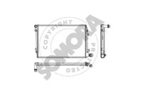 Somora 351040F Радіатор охолодження двигуна Somora 351040F Радіатор охолодження двигуна