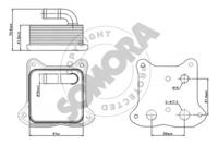 Somora 351065C Радіатор масляний Somora 351065C Радіатор масляний