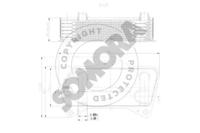 Somora 351066 Масляний радіатор АКПП Somora 351066 Масляний радіатор АКПП