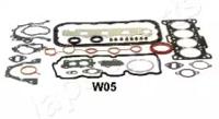 Japanparts KM-W05 Комплект прокладок двигателя