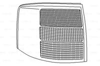 Bosch 0 318 307 103 Скло заднього ліхтаря