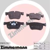 Otto Zimmermann 25833.170.1 Brake pads