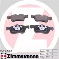Otto Zimmermann 25836.170.1 Brake pads
