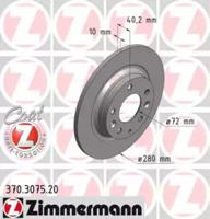 Otto Zimmermann 370.3075.20 Диск тормозной Otto Zimmermann 370.3075.20 Диск тормозной